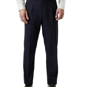 SNITCH Slim Fit Black Stretch Trousers
